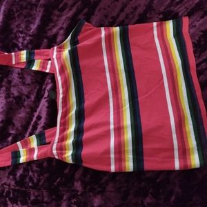 Pride crop top shirt